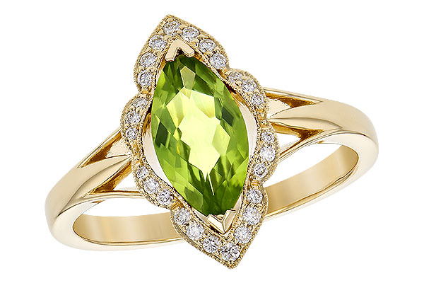 H190-23977: LDS RG .94 PERIDOT 1.05 TGW