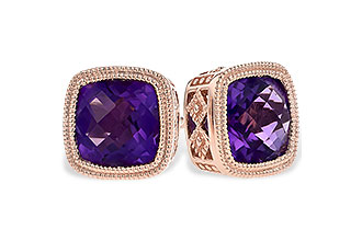 H272-92095: EARR 1.70 TW AMETHYST