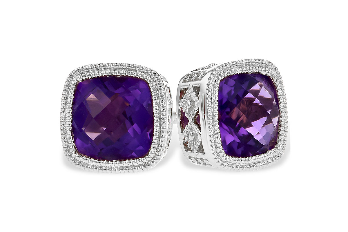 H272-92095: EARR 1.70 TW AMETHYST