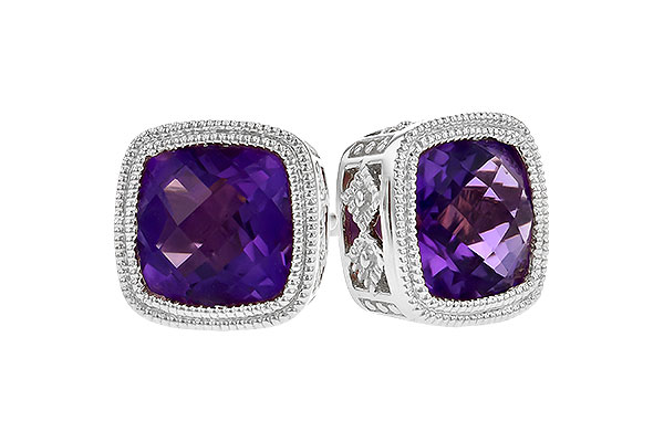 H272-92095: EARR 1.70 TW AMETHYST