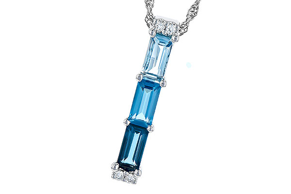 H272-93959: NECK 1.26 BLUE TOPAZ 1.30 TGW