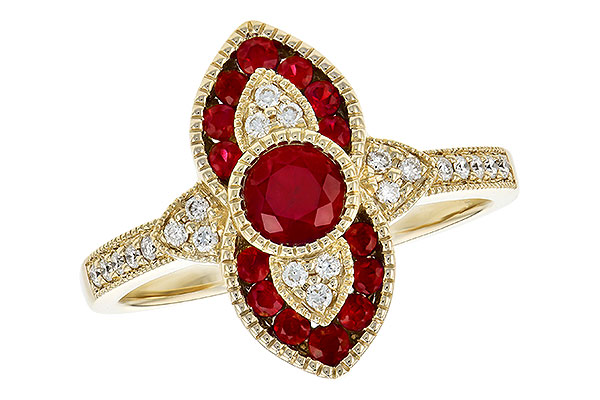 H272-93986: LDS RG .63 TW RUBY .75 TGW