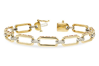 H273-87577: BRACELET .25 TW (7.5" - K189-33050 WITH LARGER LINKS)