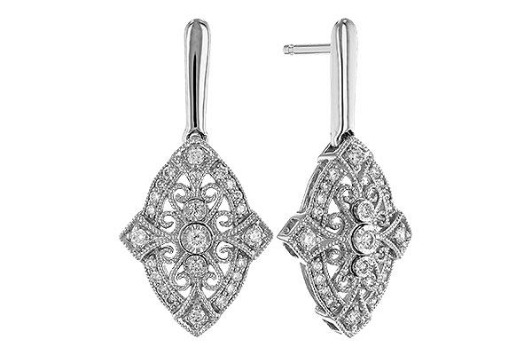 H273-87586: EARRINGS .25 TW