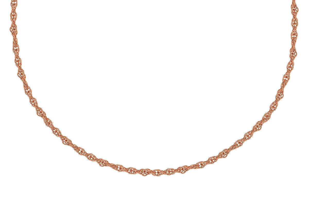 H273-87604: ROPE CHAIN (18IN, 1.5MM, 14KT, LOBSTER CLASP)