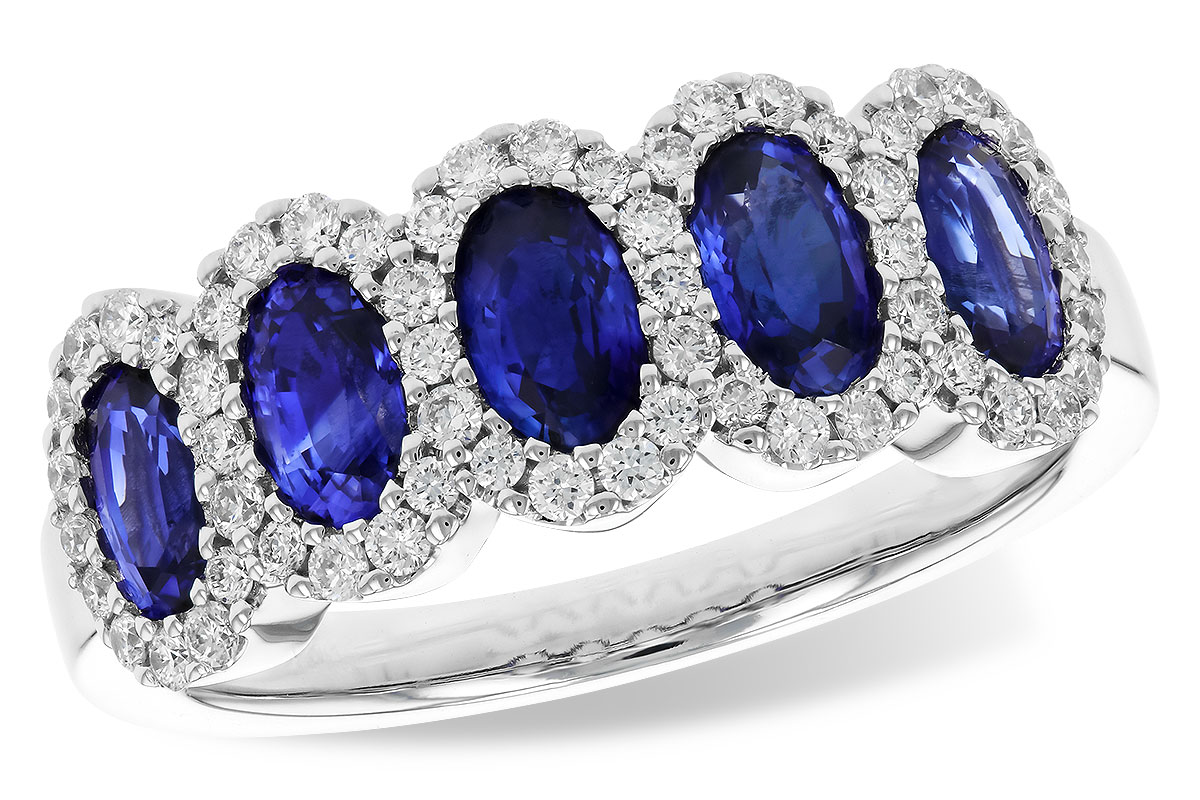 H273-89395: LDS WED RG 1.54 SAPPHIRE 1.90 TGW