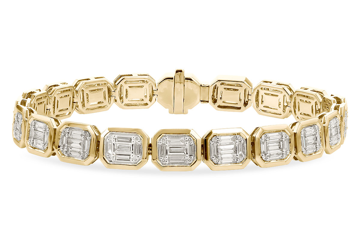 H273-89450: BRACELET 2.50 BAG 2.80 TW (7")