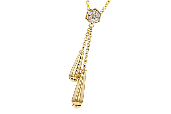 H274-73959: NECKLACE .11 TW