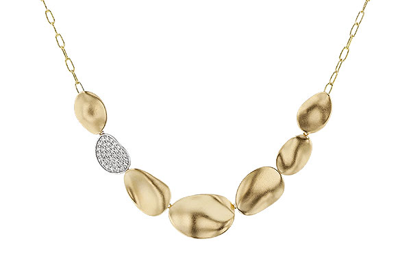 H274-73986: NECKLACE .38 TW (18")