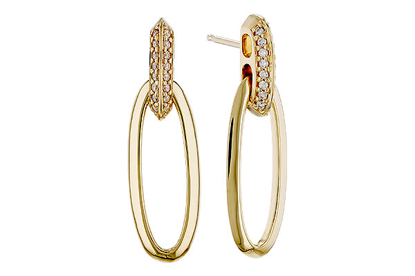 H274-76641: EARRINGS .15 TW