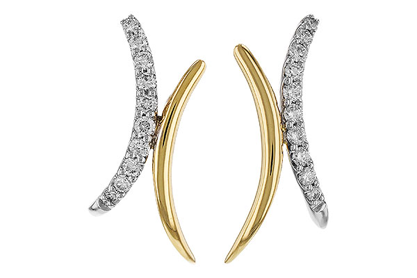 H274-77613: EARRINGS .15 TW