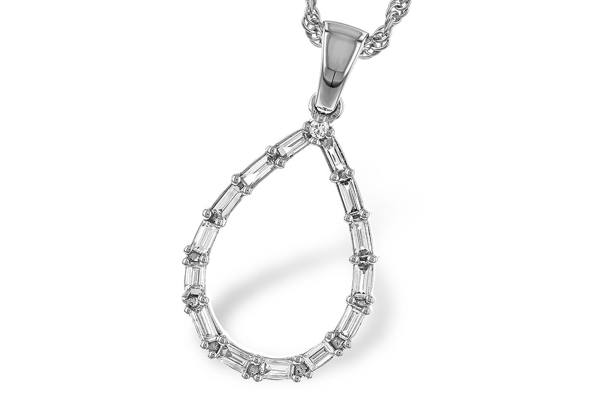H274-78477: NECKLACE .27 BAG .28 TW