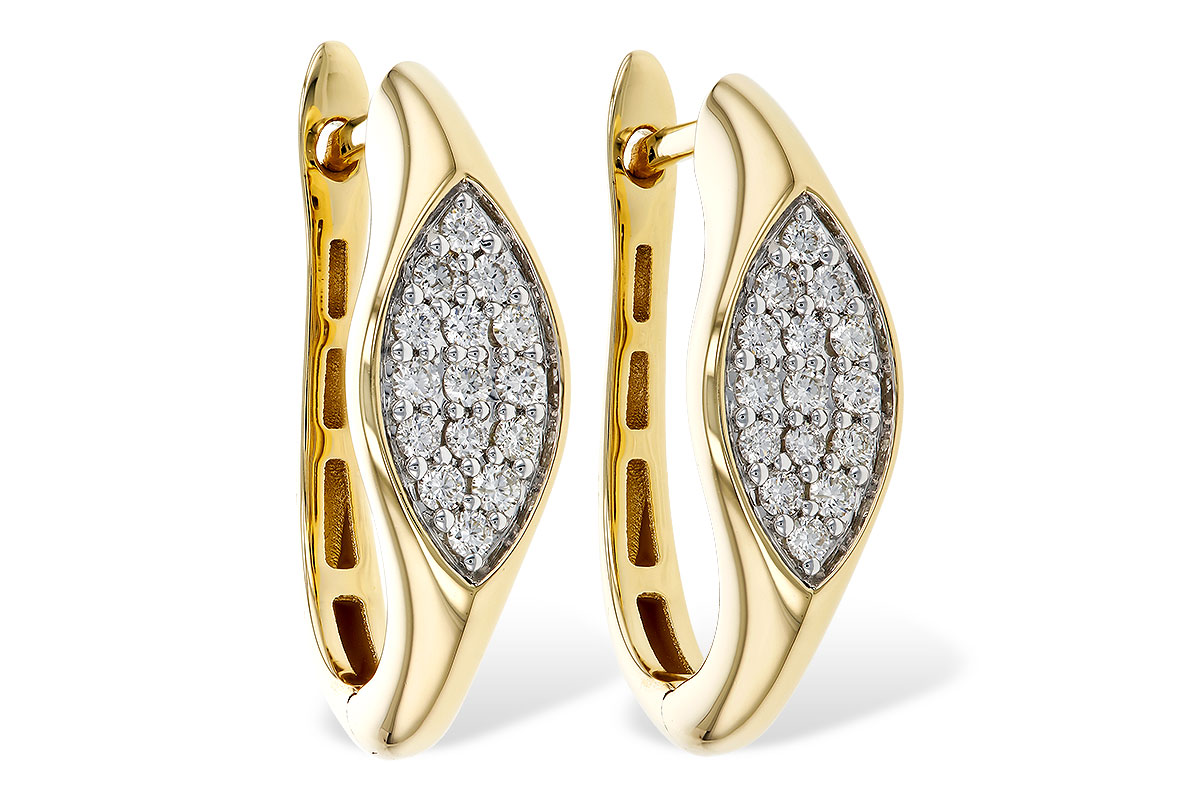 H274-80277: EARRINGS .25 TW