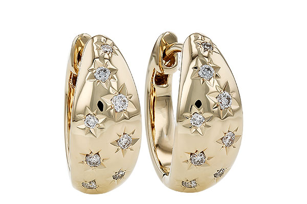 H275-63968: EARRINGS .17 TW