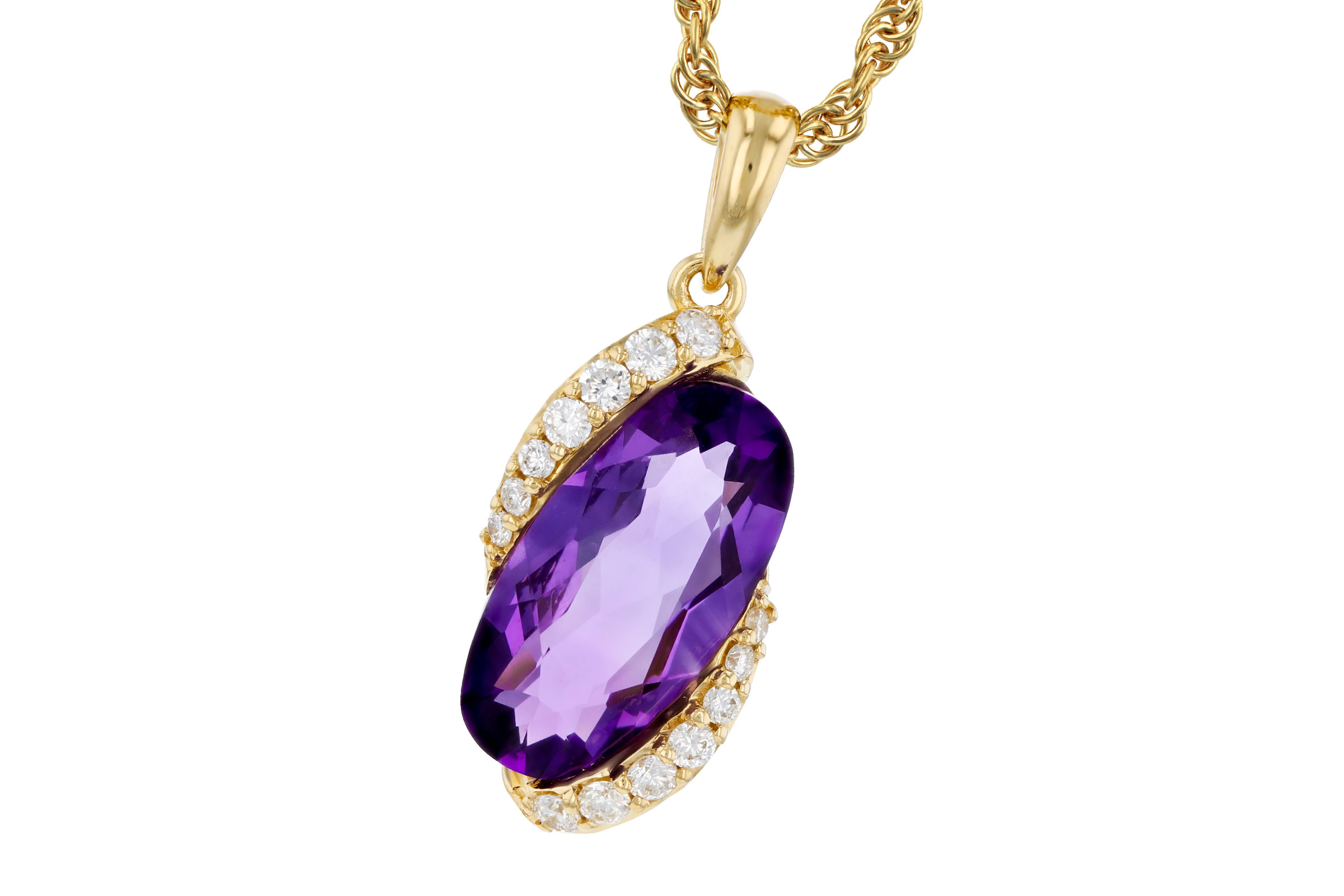 H275-65768: NECK 1.72 AMETHYST 1.84 TGW (12x6MM AMY)