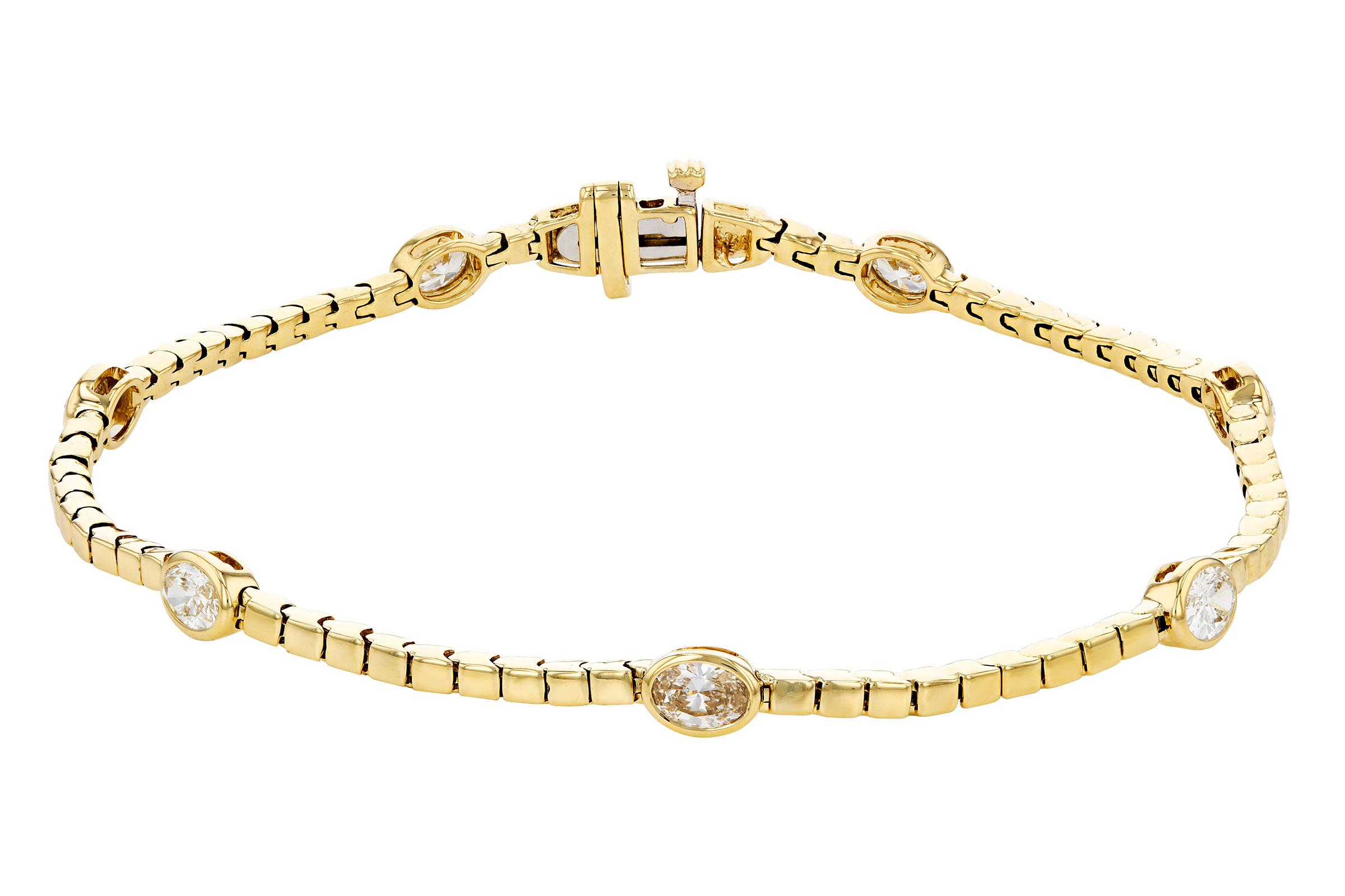 H275-65786: BRACELET 1.30 TW OVAL DIA (7")