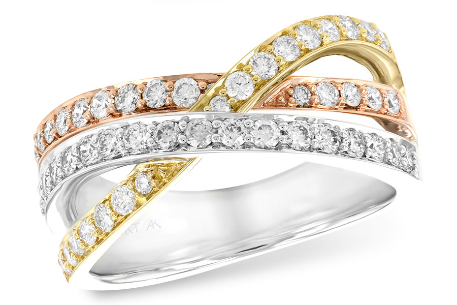 K092-93013: LDS WED RG .74 TW (PRONG SET)