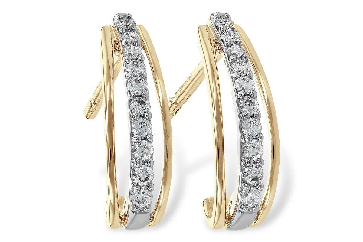 K184-74822: EARRINGS .19 TW