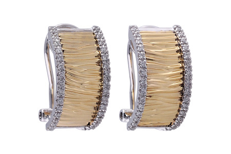 K184-74850: EARRINGS .37 TW