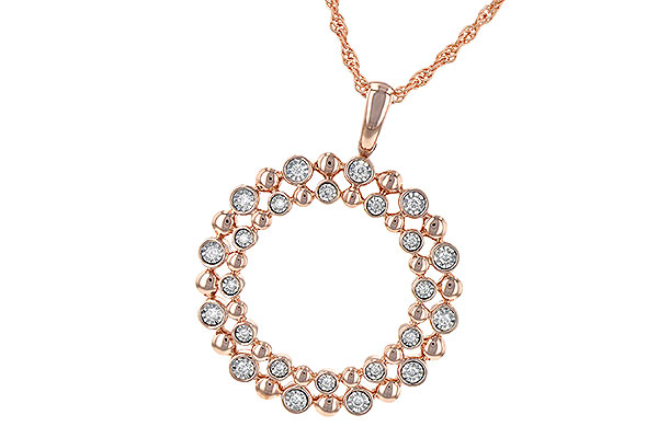 K190-23013: NECKLACE .12 TW