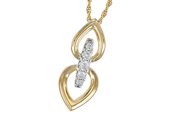 K272-93059: NECKLACE .22 TW