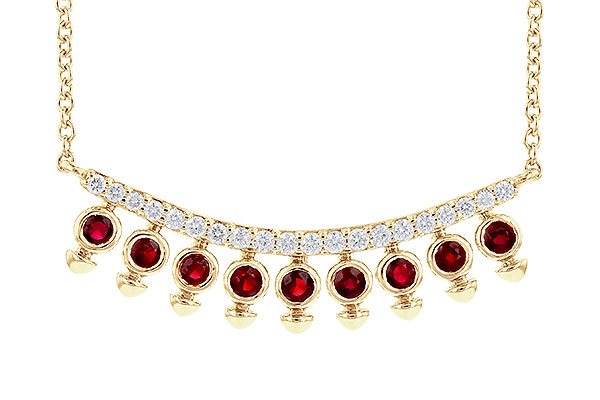 K272-99377: NECK .32 RUBY .47 TGW