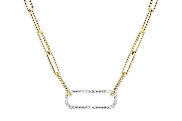 K273-82177: NECKLACE .50 TW (17 INCHES)