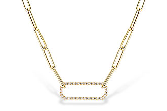 K273-82177: NECKLACE .50 TW (17 INCHES)