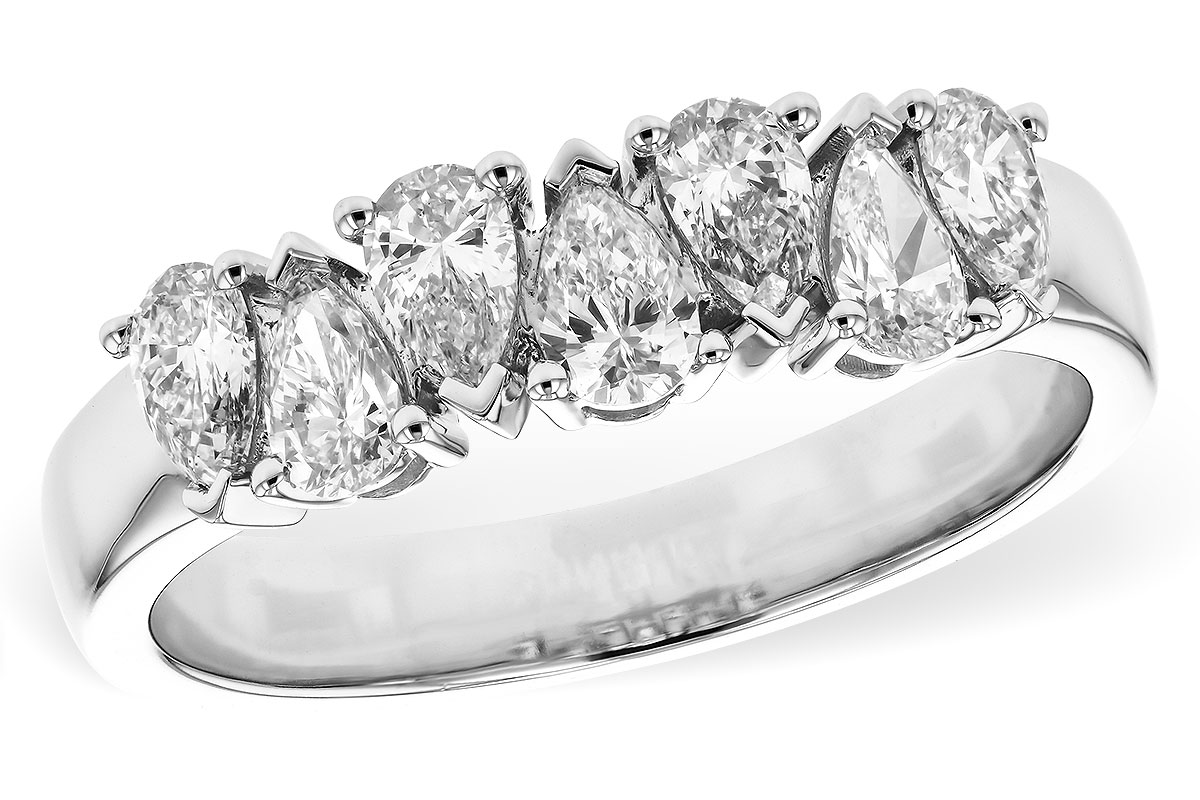 K274-77559: LDS DIA WED RG .97 TW (7 PEARS)