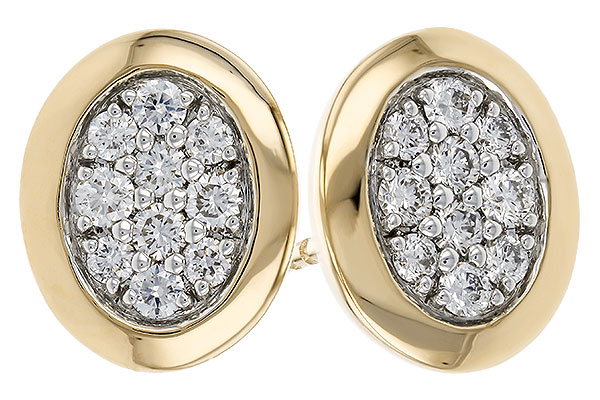 K274-79386: EARRINGS .39 TW