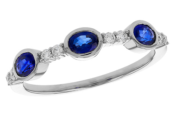 K274-81186: LDS WED RG .72 TW SAPP .84 TGW