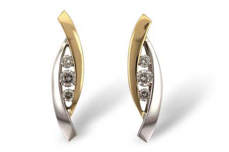 L000-25759: EARRINGS .27 TW
