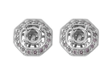 L000-25786: SEMI EARRINGS .20 TW