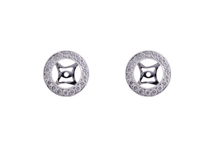 L183-87568: EARRING JACKET .32 TW (FOR 1.50-2.00 CT TW STUDS)