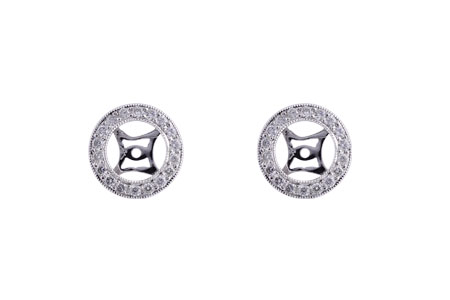 L183-87568: EARRING JACKET .32 TW (FOR 1.50-2.00 CT TW STUDS)