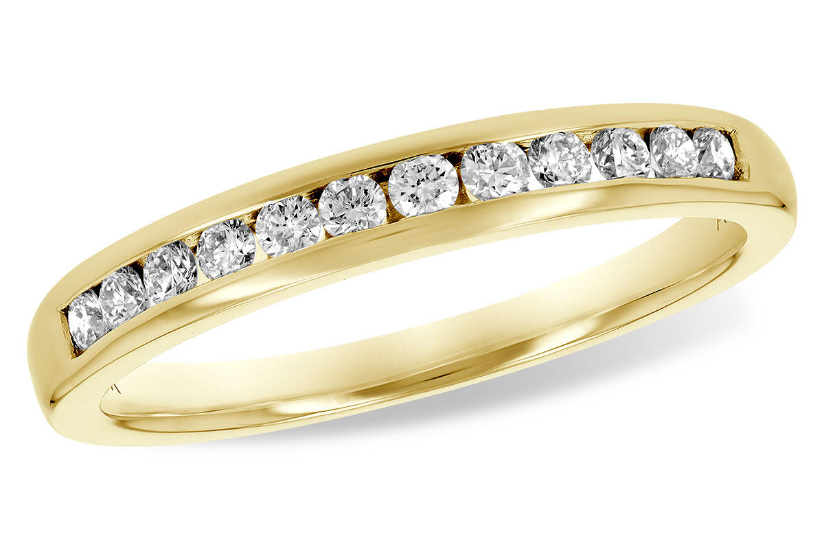 L187-53022: LDS WED RG .25 TW (12 STONES)