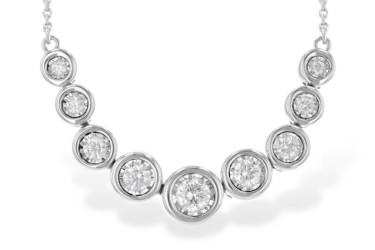 L190-24859: NECKLACE .50 TW