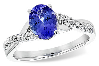 L190-24895: LDS RG 1.20 TANZANITE 1.35 TGW