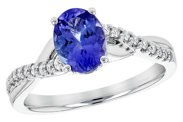 L190-24895: LDS RG 1.20 TANZANITE 1.35 TGW