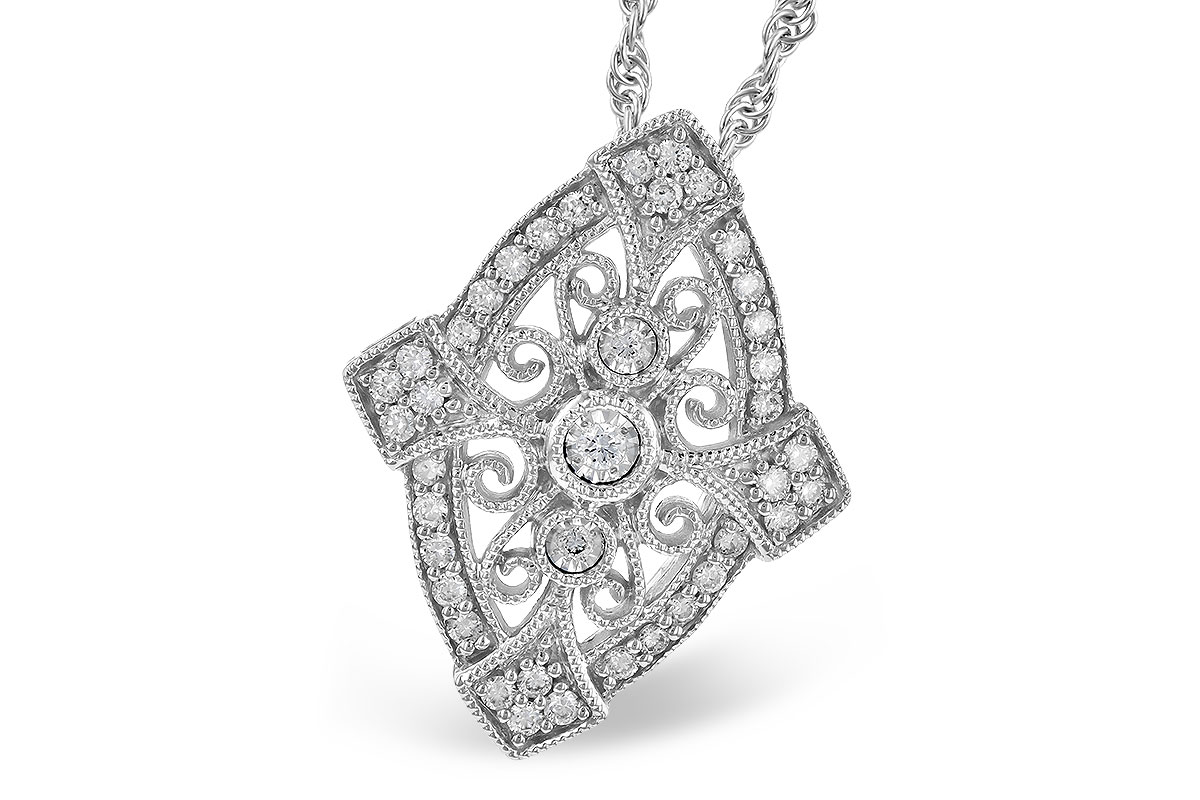 L272-92159: NECKLACE .20 TW