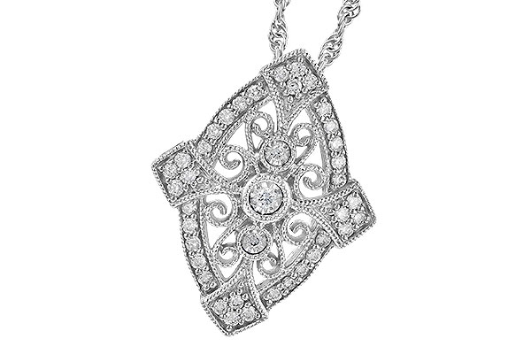L272-92159: NECKLACE .20 TW