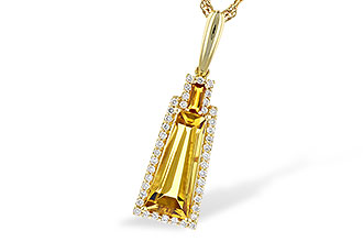 L272-92177: NECK 2.38 CITRINE 2.58 TGW