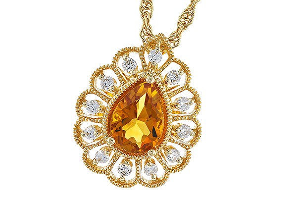 L273-84895: NECK .62 CITRINE .75 TGW