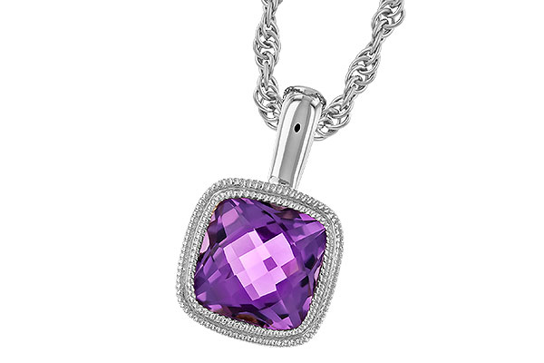 L273-88459: NECKLACE .82 AMETHYST