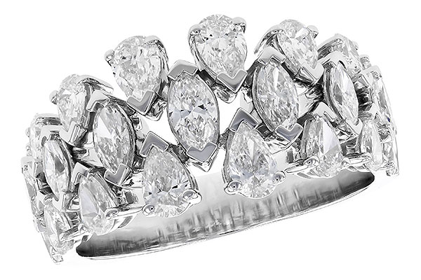 L273-90295: LDS DIA WED RG 1.85 TW FANCY CUT DIAS