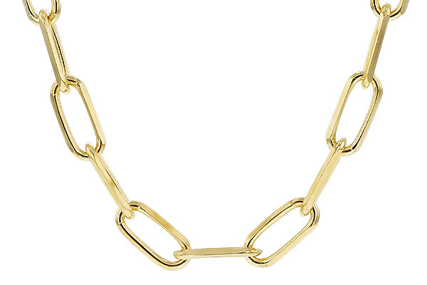 L274-73004: PAPERCLIP LG (16IN, 4.0MM, 14KT, LOBSTER CLASP)