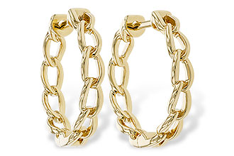L274-73959: GOLD EARRINGS (18MM)