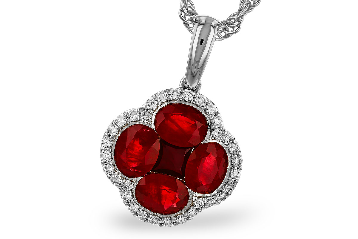 L274-74822: NECKLACE 1.72 RUBY 1.87 TGW