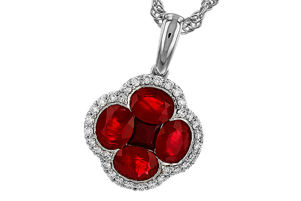 L274-74822: NECKLACE 1.72 RUBY 1.87 TGW