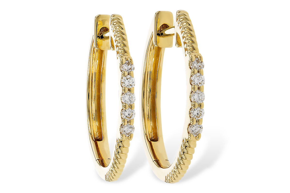 L274-77613: EARRINGS .11 TW
